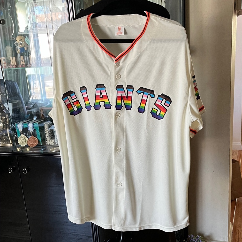 Giants Women's White Jersey